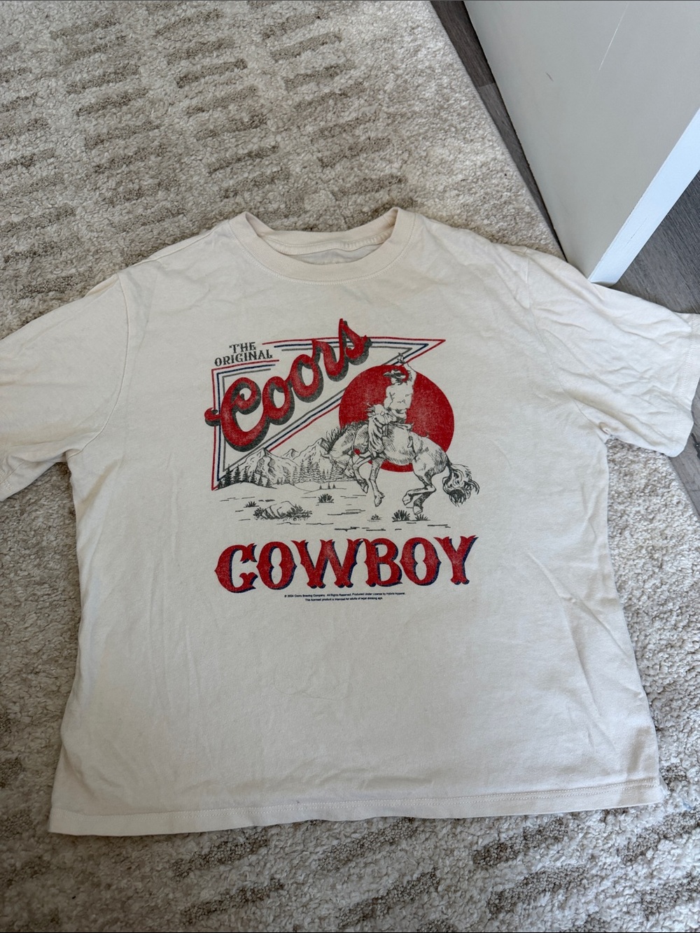 Abercrombie & Fitch Coors Cowboy Tee